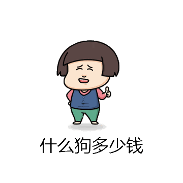 什么狗多少钱微信表情包在线制作