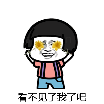 看不见了我了吧微信表情包在线制作