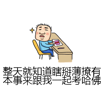 整天就知道瞎掰薄撩有本事来跟我一起考哈佛微信表情包在线制作