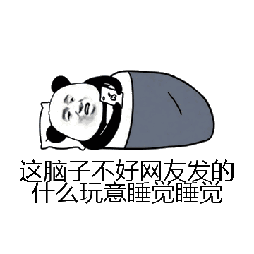 这脑子不好网友发的什么玩意睡觉睡觉微信表情包在线制作